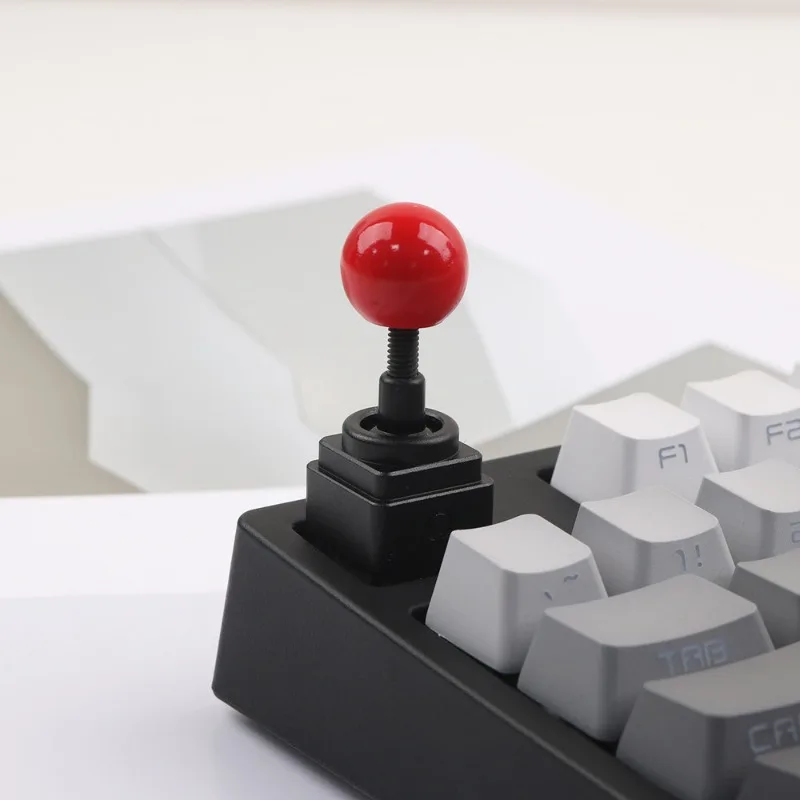 K20 Metal Joystick Mechanical Keypad Retro DIY Customizable Keycap Programmable Mini Keyboard for Gaming Gift Desktop