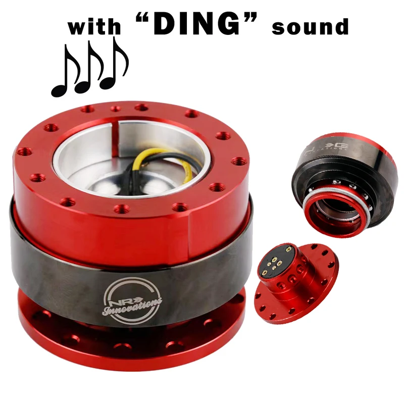 Ding sound boss kit universl Aluminium car auto steering wheel quick release hub adapter snap off boss kit car modified accesori