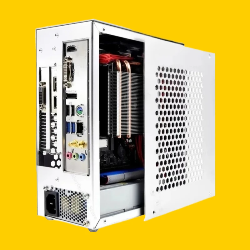 

S3 Mini Undermount 1U Power Single Display Gaming HTPC Microcomputer DIY Host ITX Chassis