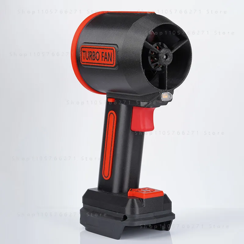 64mm Powerful Mini Turbo Jet Fan Air Blower,Max 2400g Thrust Car Washing Snow Blowing Leaf Blower