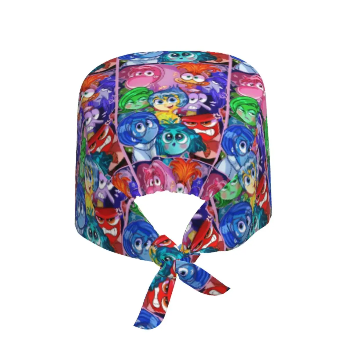Custom Inside Out Cartoon Medical Staff Scrubs Hat Men Women Doctor Nursing Surgical Cap Scrub Caps