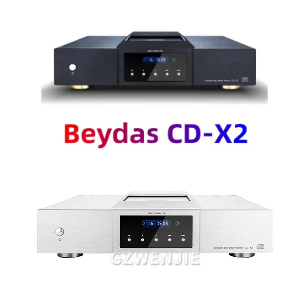 Lossless HIFI CD Player Bluetooth 5.2 OPA2604 Operational Amplifier DTS CD Music Player 24bit 192KHz Decoding XLR Outputs