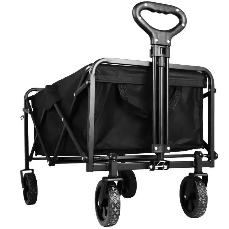 

Beach Garden Pull Trolley Collapsible Folding Outdoor Portable Utility Heavy Large Capacity Foldable Wagon