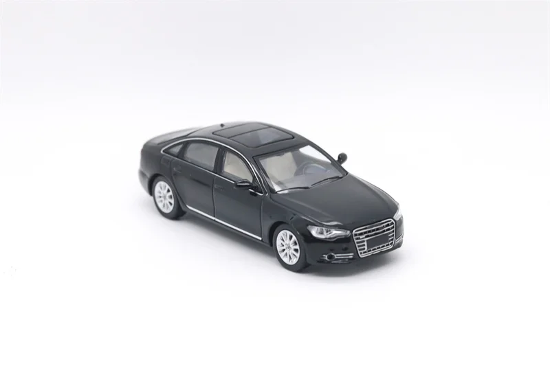 

MASDI 1:64 A6L (C7) Черная литая под давлением модель коллекционной машины