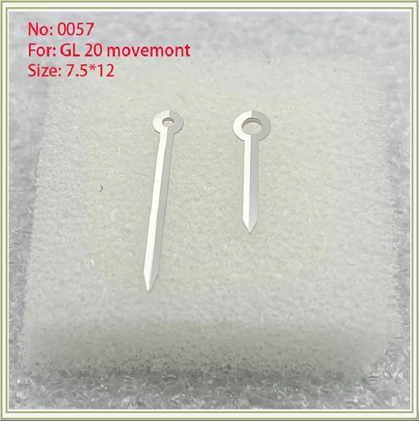 อุปกรณ์เสริมนาฬิกาเหมาะสำหรับเข็มนาฬิกาแบบเต็มดวงที่มี GL20เข็มชี้เวลาสองเข็ม057