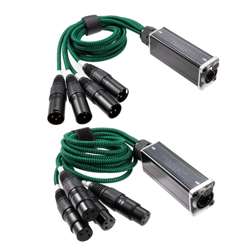 

Convenient Snake Cable to Ethercon Cable to Cat5/ Cat6 Ethernet Connectors for Live Sound and Recording