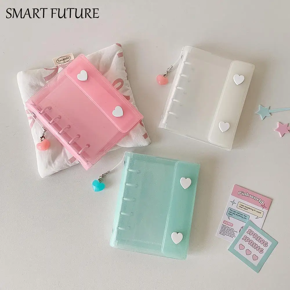 

3in ID Photo Korean Photocard Holder PVC Card Cover Loose-leaf Binder ID Photo Photocard Frame Korean Style Decoration