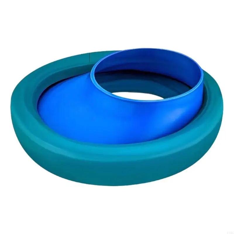 L8RC Toilet Flange Gasket Wear Proof Seal for Secure Installation & Odor Prevention