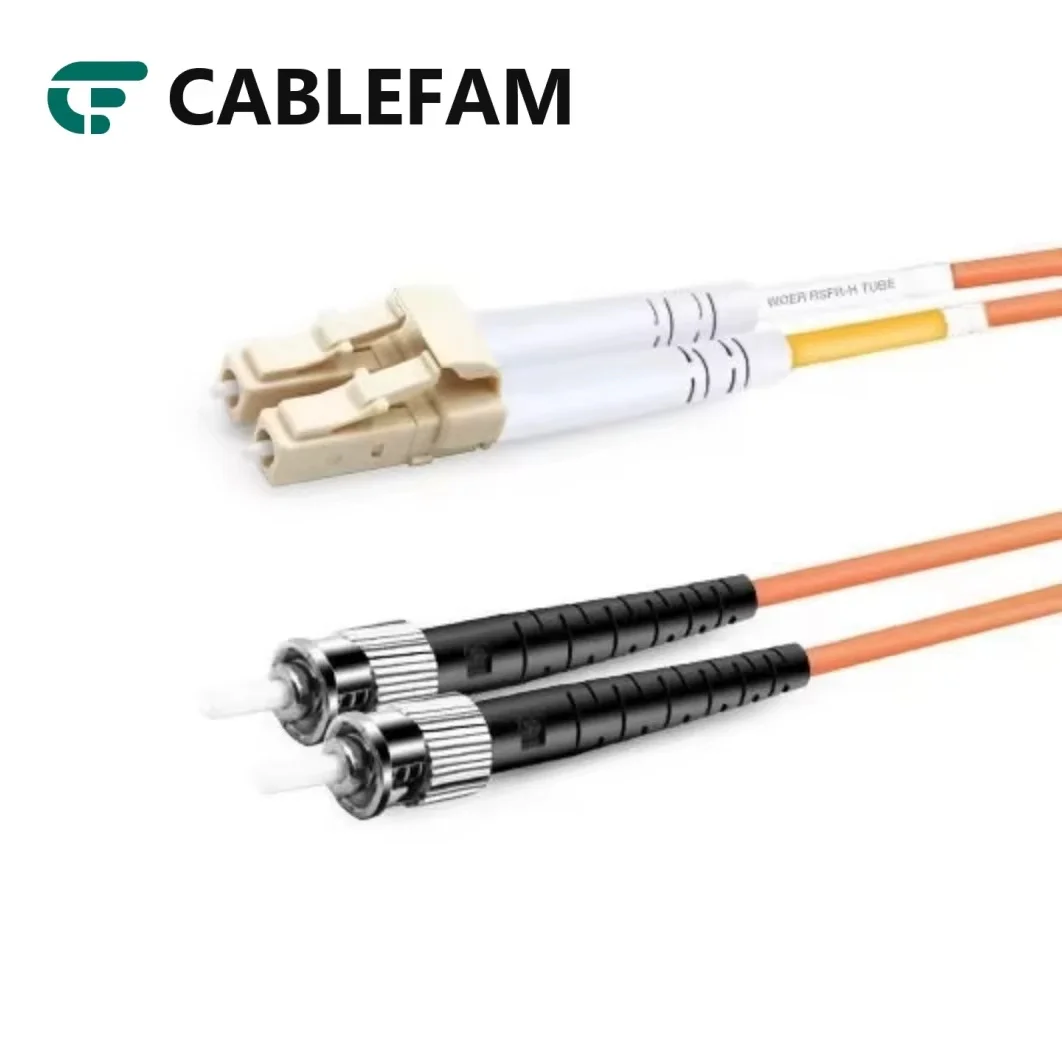 

Duplex OM2 Multimode LC UPC to ST UPC LZSH 2.0mm Fiber Optic Cable
