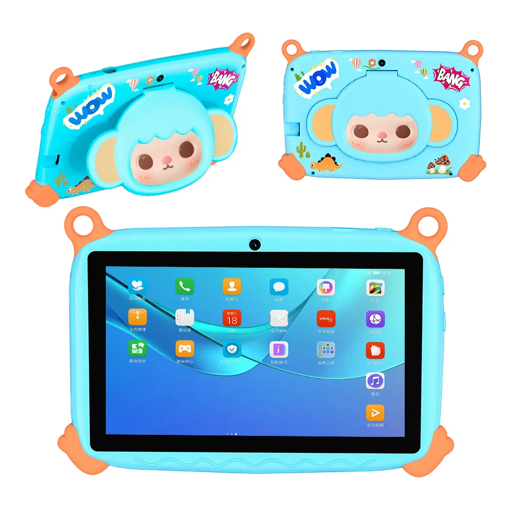 2026 Global Version 7 Inch 5G WiFi Kids' Tablet Quad Core 4GB RAM 64GB ROM Dual Cameras Children's Gifts Tablets Android 13.0