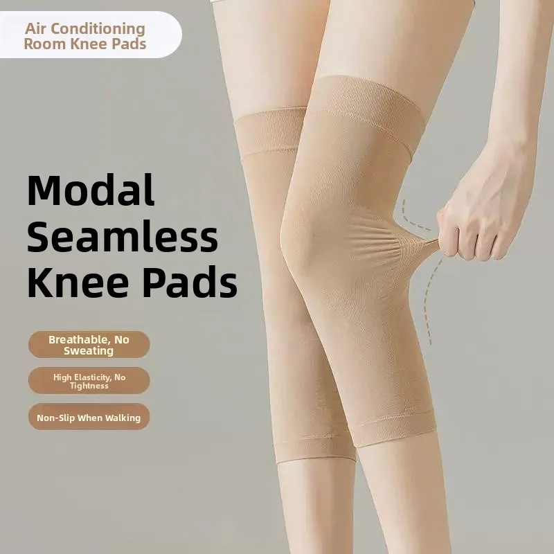 modal-lightweight-breathable-knee-pads-for-men-and-women-summer-running-knee-protection-air-conditioned-room-seamless-leg-covers