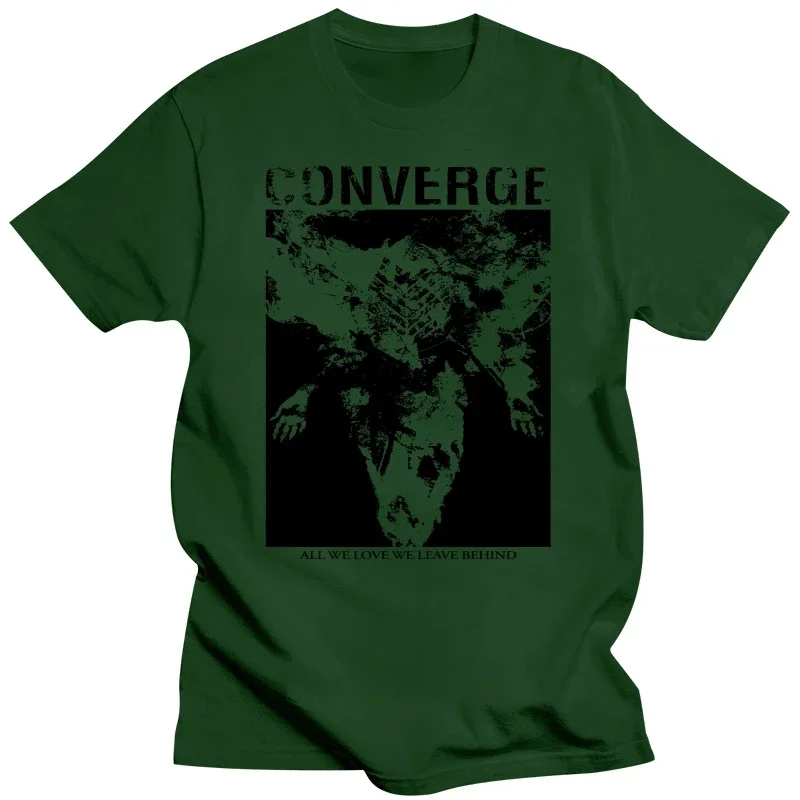 Band CONVERGE PREDATORY GLOW T Shirt men clothing graphic t shirts oversized t shirt hunter x hunter harajuku