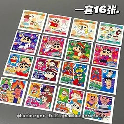 Crayon Shin-chan Cute Cartoon Manga Stickers kawaii  Toy Periphery Adorkable Trunk Notebook Hand Account Decorate Lovely Gifts