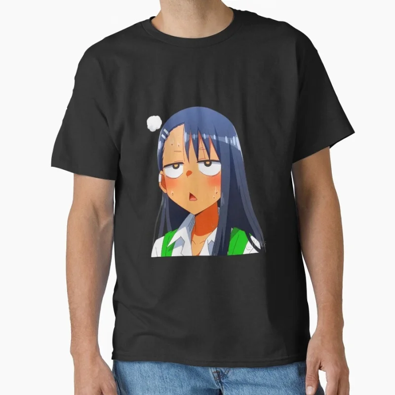 1030 Dont Toy With Me Nagatoro Hayase Gift for Anime lover 100% cotton Y2K clothes O -Neck Short Sleeve Graphic T-Shirt S-6XL