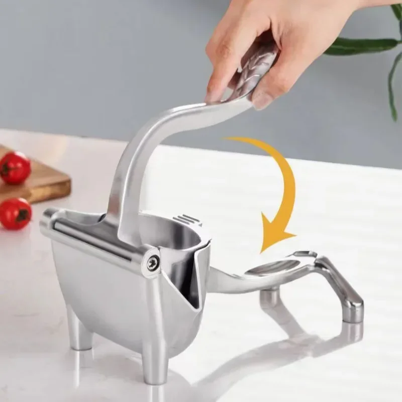Pomegranate Orange Lemon Sugar Cane Juice Kitchen Bar Fruit Tools  Manual Juice Squeezer Aluminum Alloy Hand Pressure Juicer