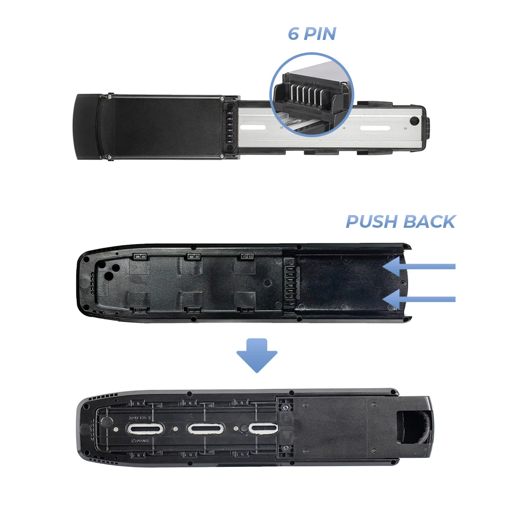 

Аккумуляторный блок ChamRider Polly C 36 В для 21700 78 шт. ячеек для электрического велосипеда 48 В, чехол для аккумулятора 52 В, никелевые полоски 10S8P 13S6P 14S5P