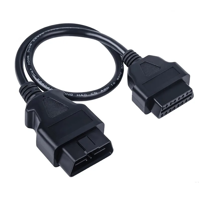 Suitable for automotive obd detection interface 16-pin universal extension cable