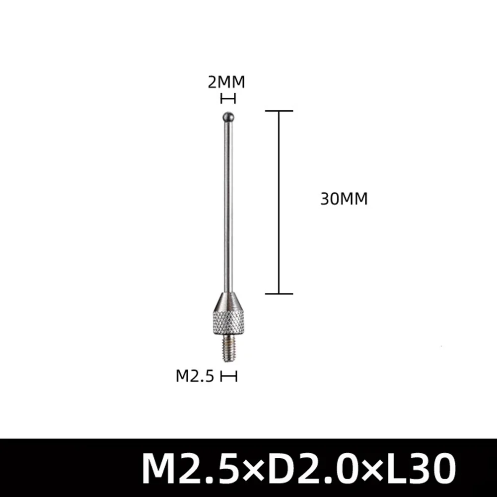 1Pc Cmm Contact Sonde Voor Meting 2Mm Cnc Machinale Stylus Meet M2.5 Wolfraam Stalen Tips Sonde Accessoires