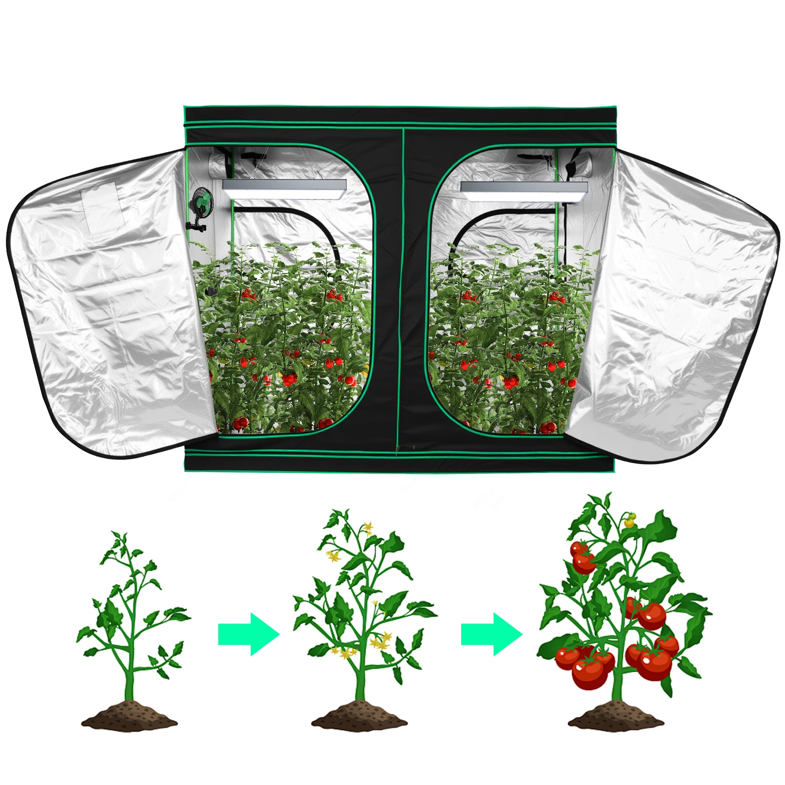 (94"X47"X78")Grow T… - image