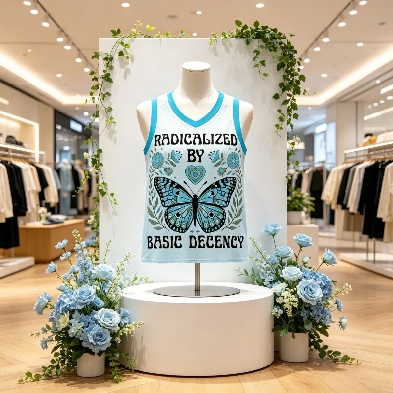 26 Summer Fashion Limited Edition Butterfly Forest Evolution 3D Printed Quick-dry Y2K Home Outdoor Sports Parent Child Tank Top