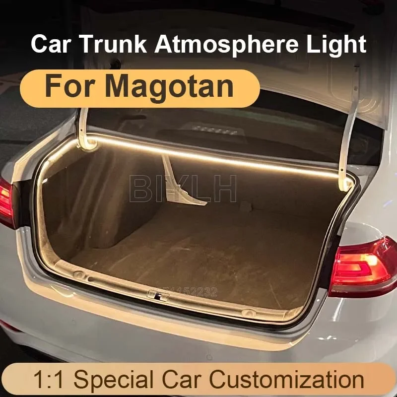 Customized Car LED Trunk Light For VW Magotan B9 Luggage Box Night Lighting Welcome Light Car Interior Modification Accessories