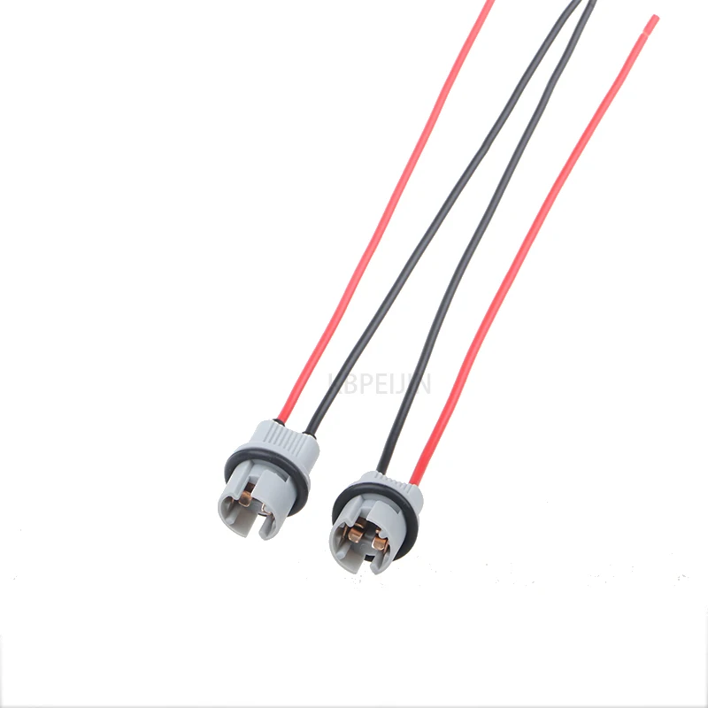 For Chevrolet IVECO MAXUS Car License Plate Lights Bulb Holder Socket Wiring Connector Accessories 2Pcs