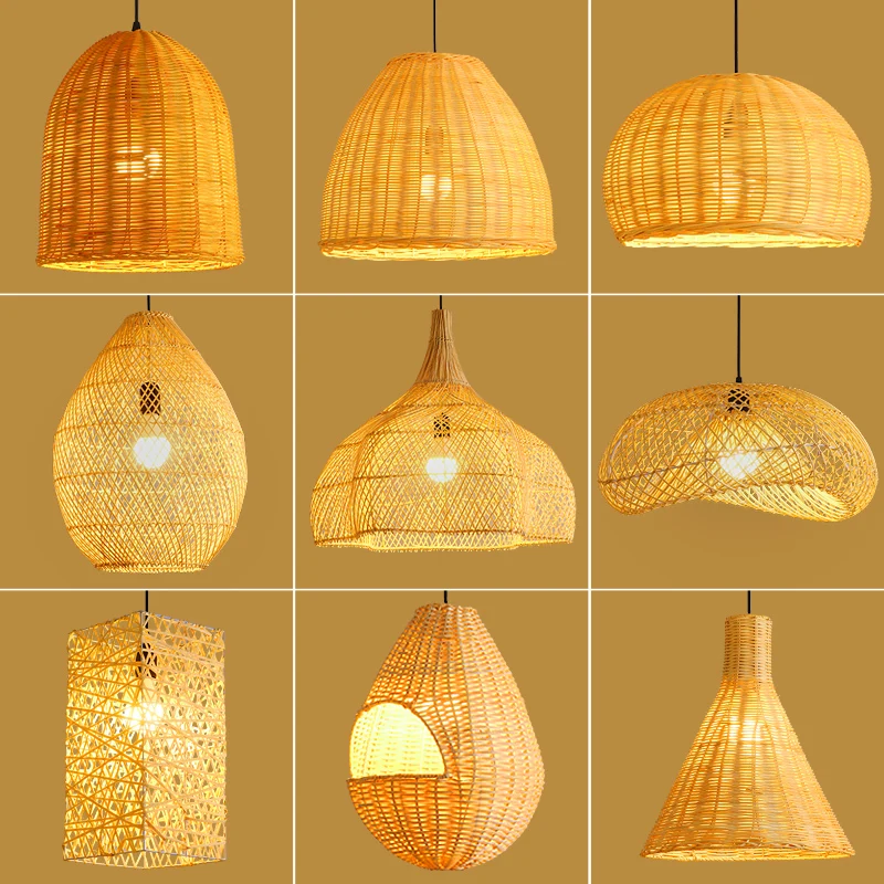 

Chandeliers: Retro B&Bs, restaurants, tea rooms, creative art, rattan art, rattan weaving lamps