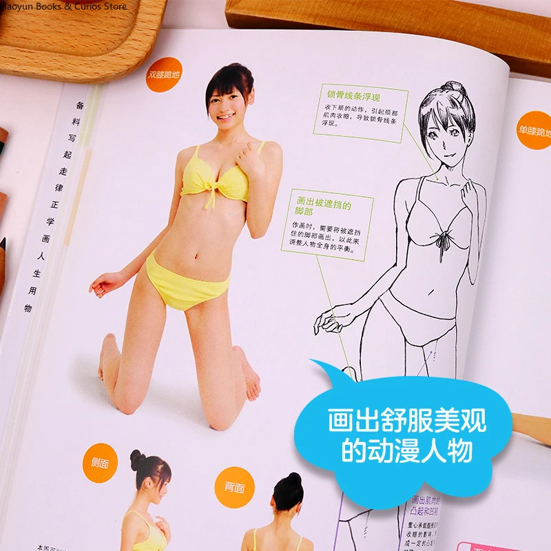 رسم الشكل من التصوير الفوتوغرافي: دليل عملي، فن المانجا اليابانية: دليل لرسم الشكل #5