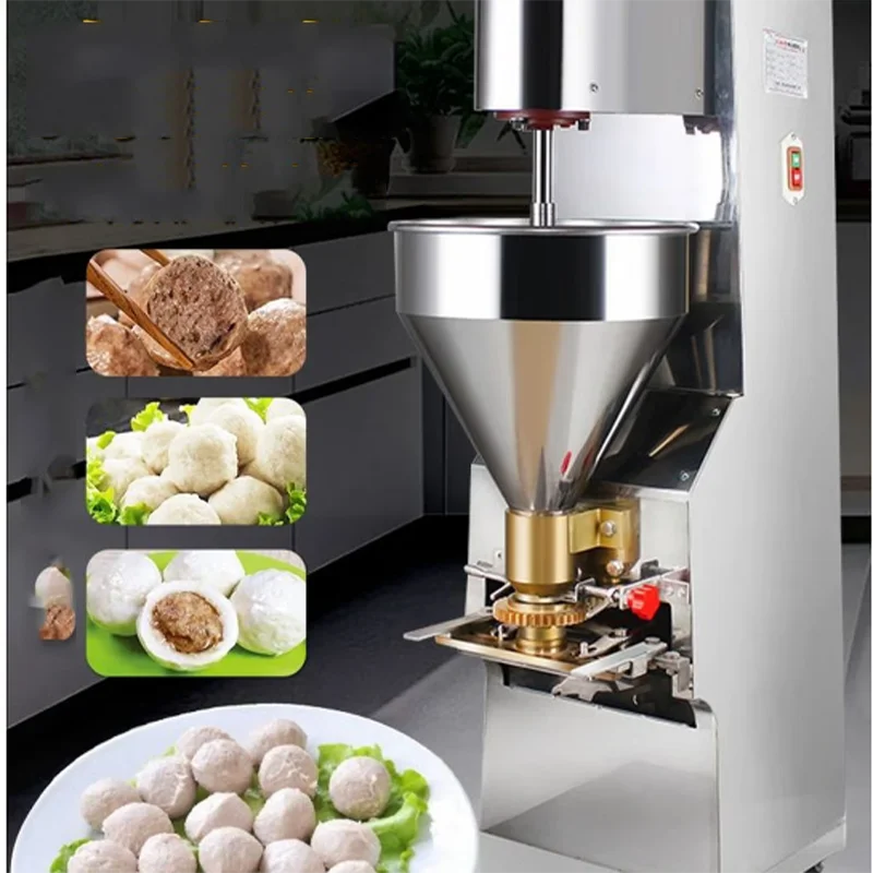 Industrial Food Processing Equipment 220V Electric Meatball   Forming Machine