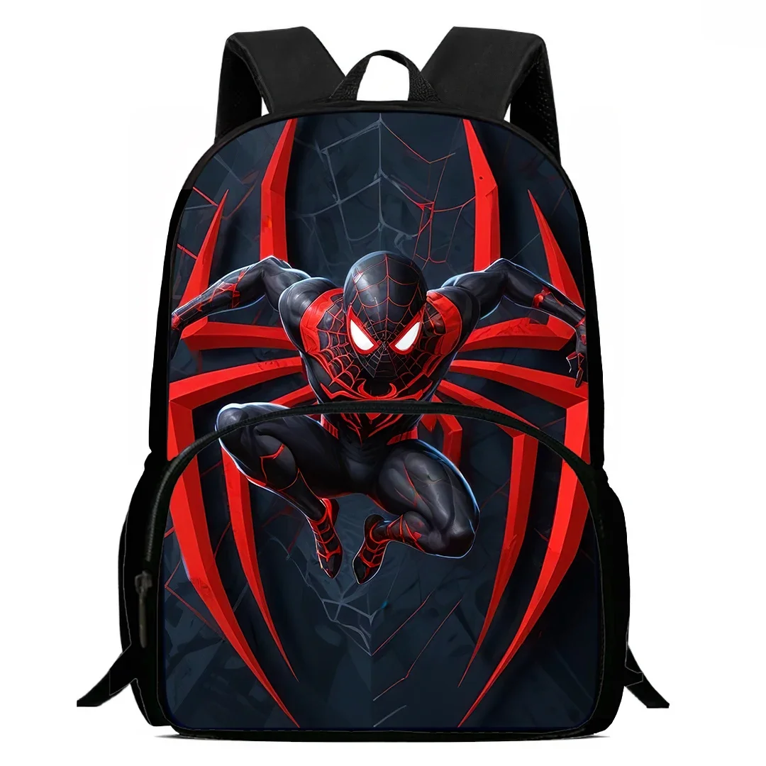 School Backpack with Front Pocket,Cartoon MARVEL SERIES School Bags for Boys Girls,Durable Kids Backpack for Pupil Students