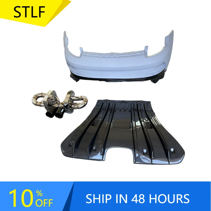 

STLFUsed for Porschess 992 Upgraded Version High-quality Carbon Fiber Rear Bumper Body Kit GT3 Style Front Bumper
