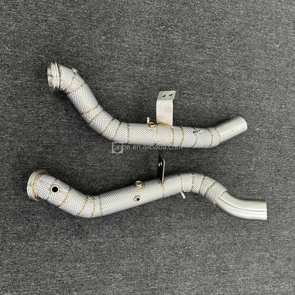 ACE Performance Hochleistungs-Downpipe für Maserati Quattroporte SQ4 3.0L V6 Turbo Sport Downpipe-Auspuffanlage Edelstahl 304 – Detail 7