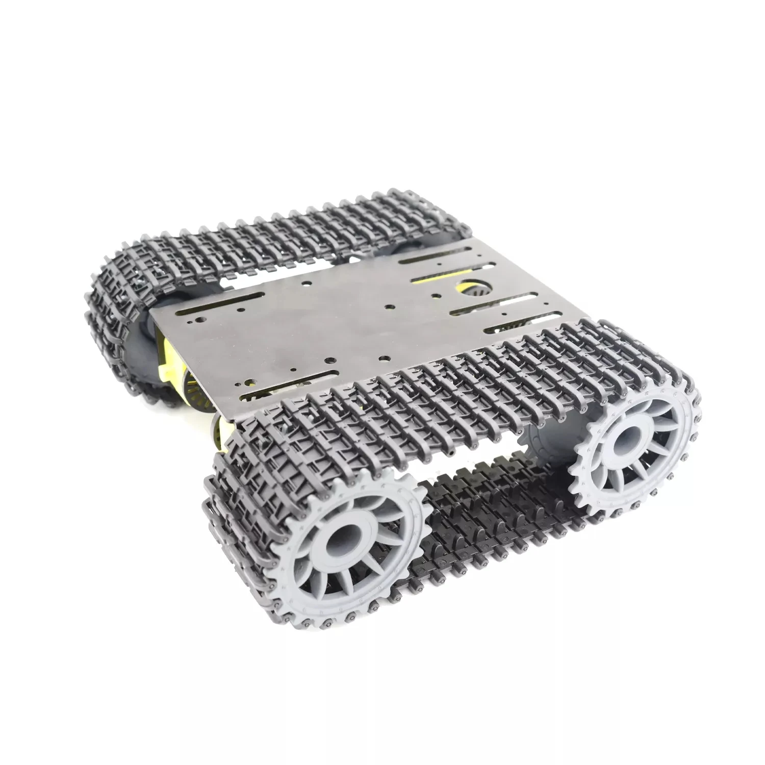 RC 4WD tracked robot tank intelligent car chassis TT04 obstacle avoidance Track Chain Vehicle Mobile Platform Tractor for DIY