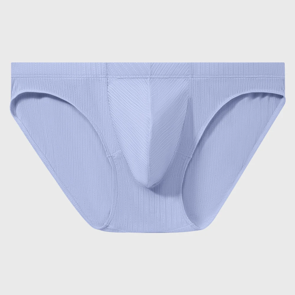 Textured Mens Panties Men Breathable Briefs For Gym Workouts 90 Polyester 10 Spandex Moisture Wicking Material
