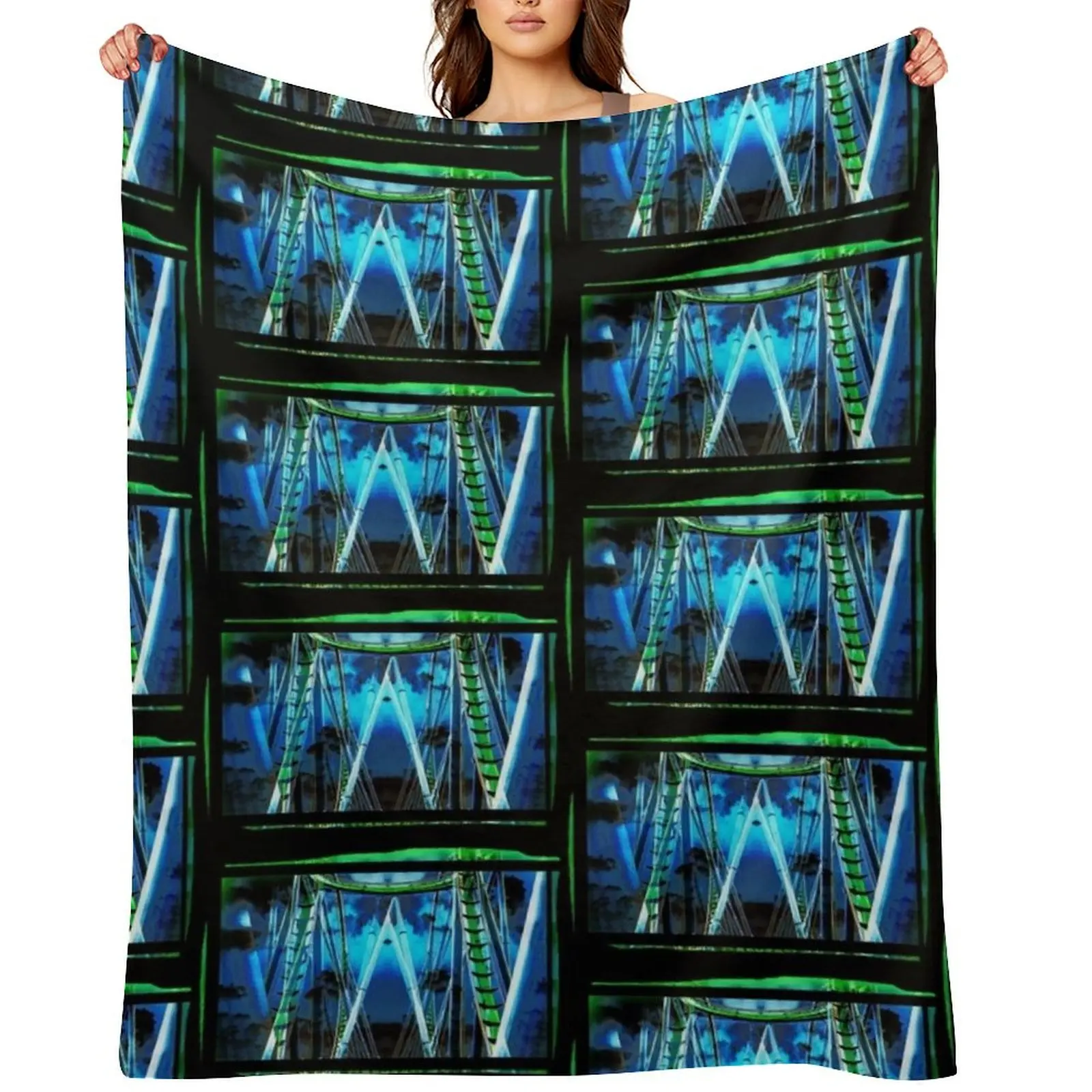 

Rollercoaster Throw Blanket for babies Thermal Luxury Brand Designers Blankets