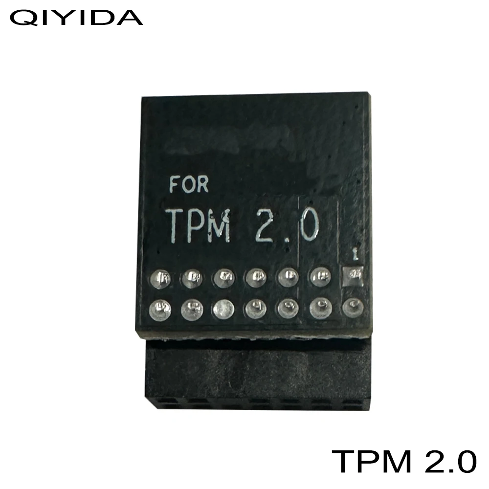 QIYIDA X99 TPM2.0 지원 msi14pin 사용 Tpm 모듈 14핀 LPC MSI14P 암호화 보안 모듈 카드용