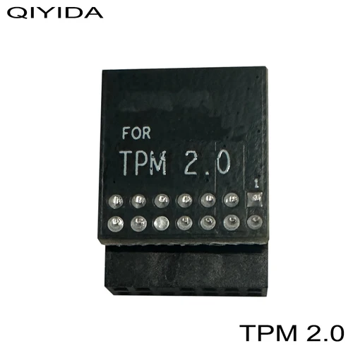 Imagen 2 del producto QIYIDA X99 TPM2.0 compatible con msi14pin utiliza módulo Tpm 14 pines LPC para tarjeta de módulo de seguridad de cifrado MSI14P