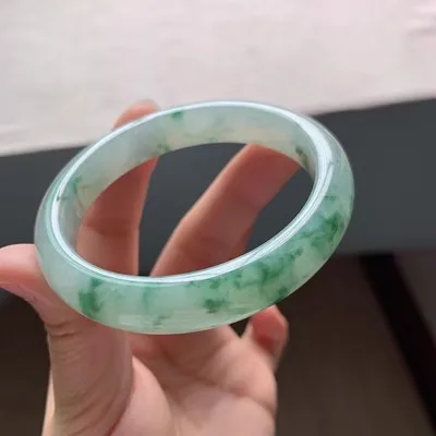 

zheru Jewelry Natural Burma Jade 54mm-62mm bracelet Exquisite Princess bracelet send girlfriend send mom