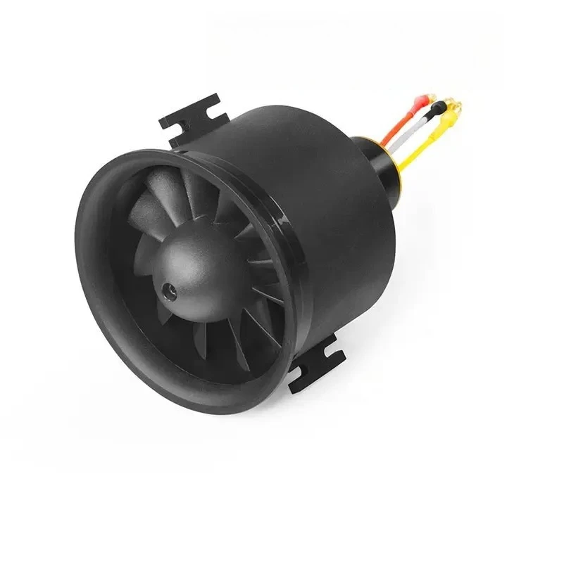 Freewing 12-Blades 70mm Plastic EDF Inrunner Motor 2957-2210KV 6S for RC Airplane E7218