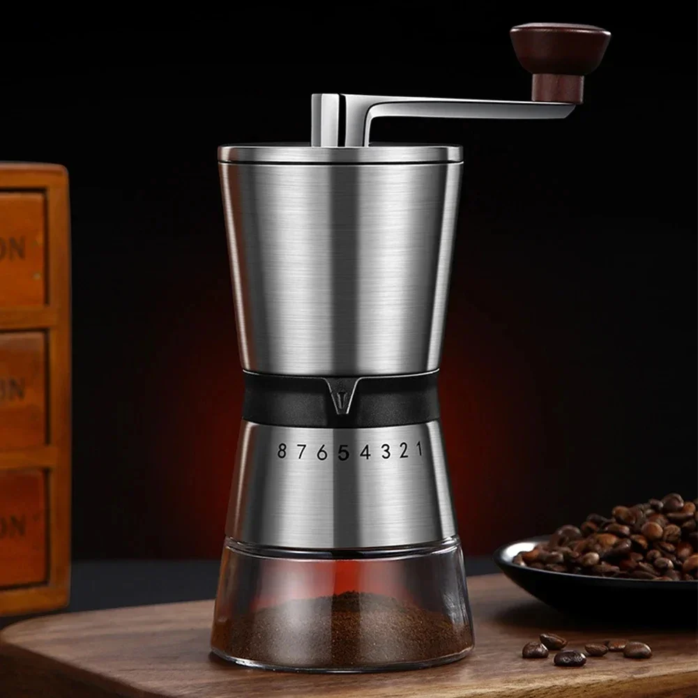 

Manual Coffee Grinder High Quality Hand Coffee Mill with Ceramic Grinding Core Adjustable Home Portable Coffee Grinding Tools