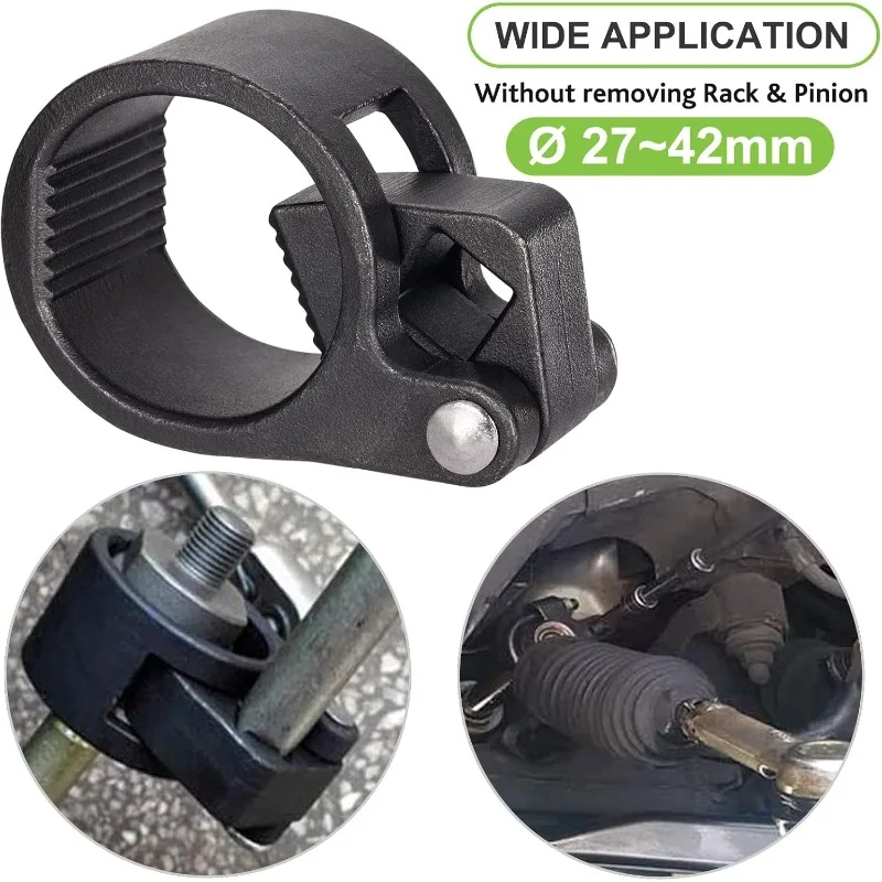 

27-42mm Steering Ball Head Extractor Remover Durable for Car Chassis Rocker Arm Removal Installation Home Garage Repair Tool