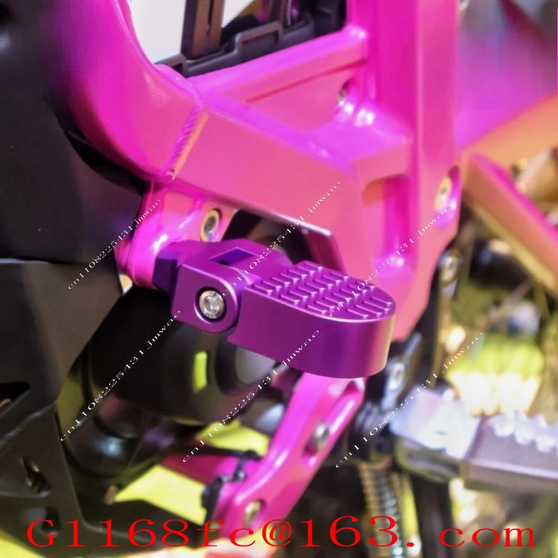 CNC Folding Manned Foot Pedal,modified Protective Plate Installation Position, Non-destructive Installation, Compact and Durable