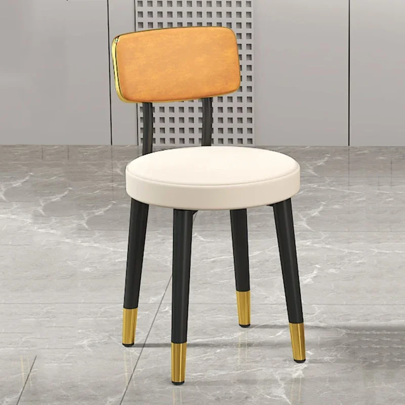 Stool Modern Dining Chairs Backrest Design Luxury Desk Living Room Dining Chairs Nordic Comfort Sillas Cocina Home Furniture