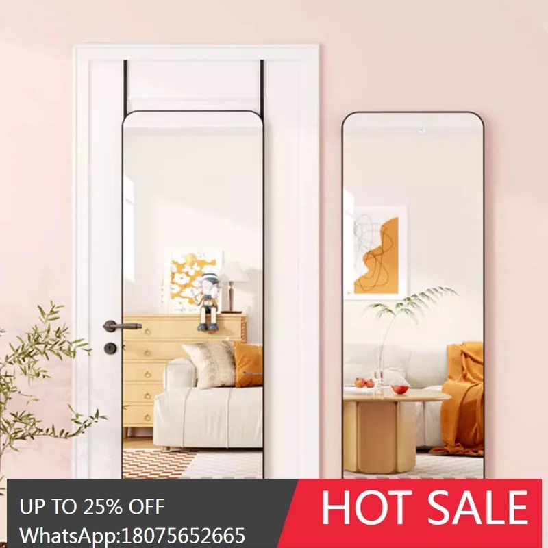 

SGF Full-Length Wall Mirror Bedroom Door Hanging Mirror Space-Saving
