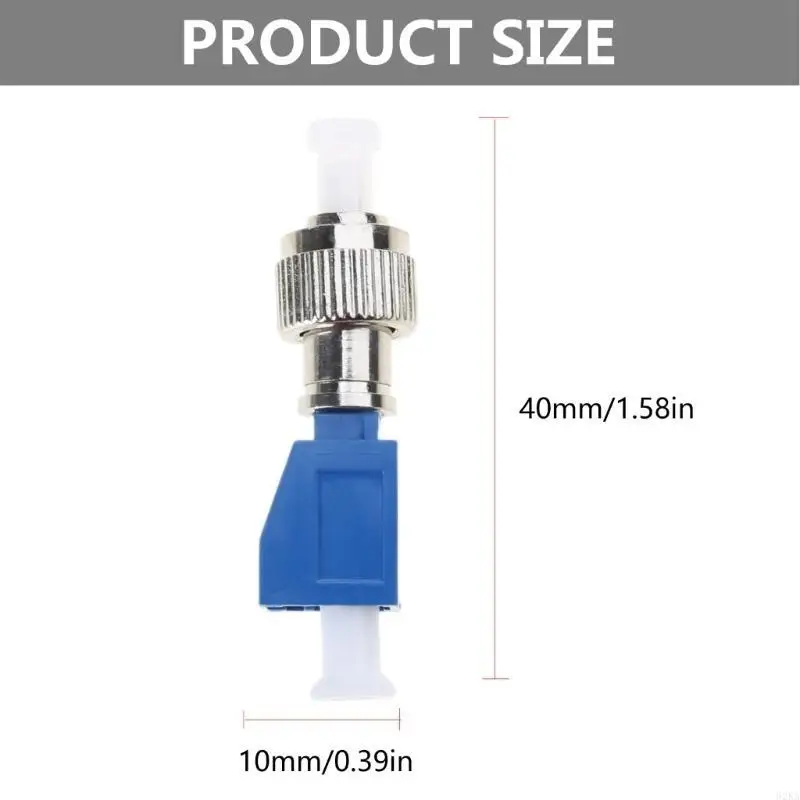 62ka Fiber Optical Adapter Couptor para medidor potencia óptica Localizador falla visual Masculino a Fibra óptica