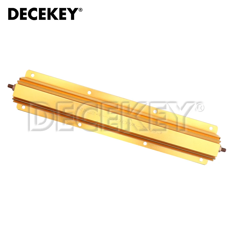 500 واط RX24 الألومنيوم الطاقة معدن شل حالة Wirewound المقاوم 0.1R ~ 500R 0.1 0.5 1 2 4 5 8 10 12 50 100 200 500 أوم المقاومة #4