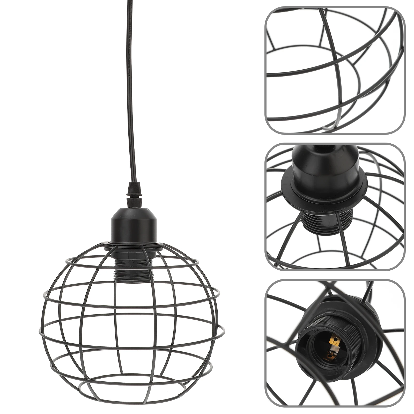 

Wrought Iron Pendant Light Black Branches Metal Restaurant Chandelier Kitchen Dining Decor Hanging Lamp Long Lasting Easy