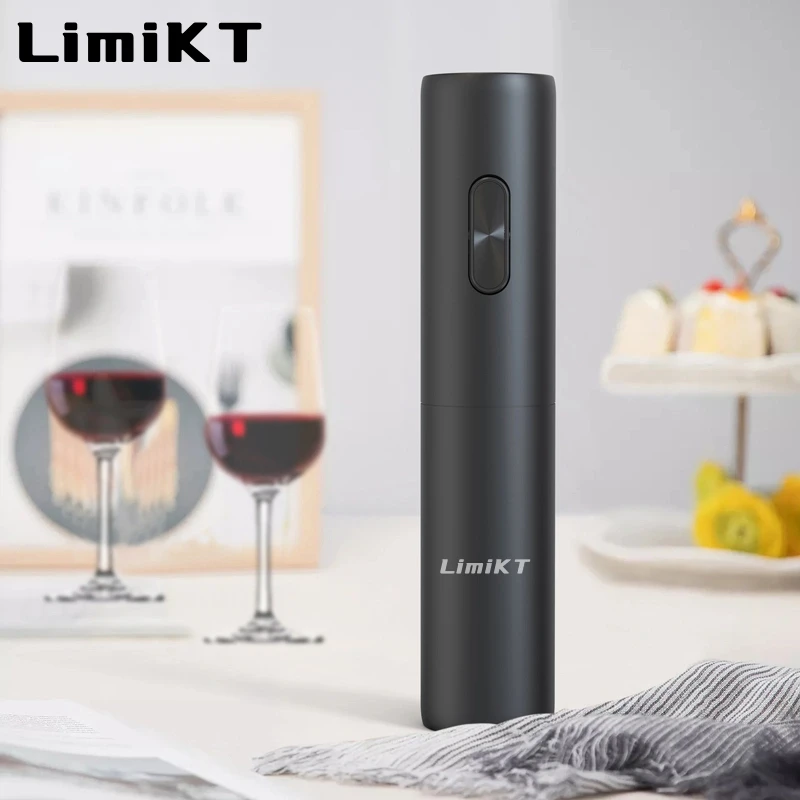 LimiKT Electric Wine Bottle Opener Electric Bottle Opener Simple Wine Bottle Opener Battery Model