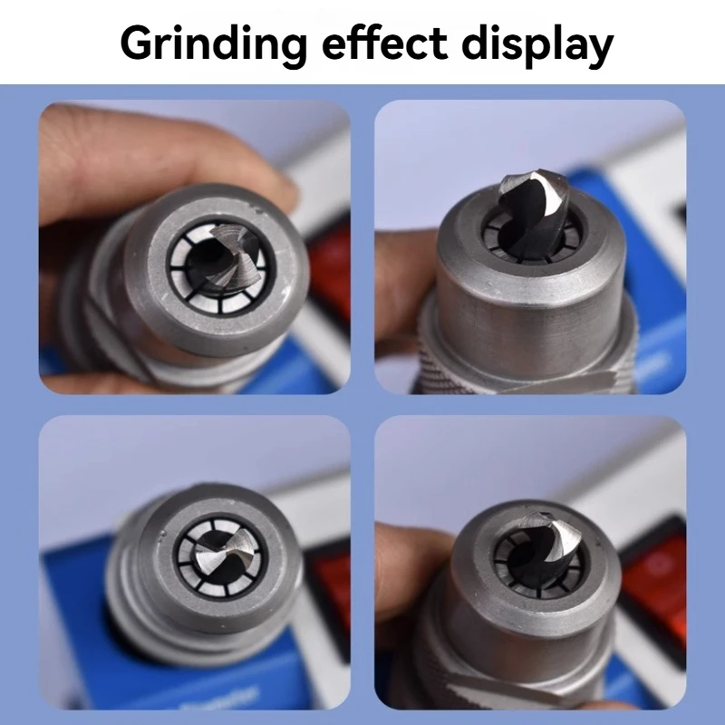 Drill Bit Grinder 3-13 Fried Dough Twists Drill Bit Tungsten Steel Cobalt White Steel Grinding Machine Small Grinding Wheel