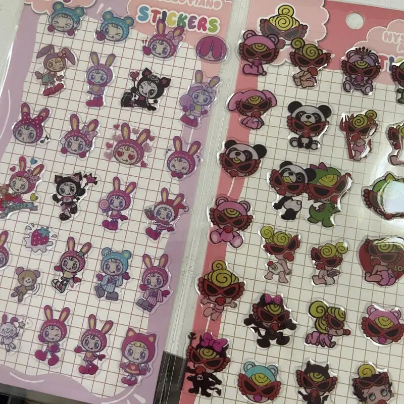 

Cartoon Hysteric Mini Transparent Stickers Cute Berrie Anime Peripheral Phone Case Decoration Student Reward Sticker Collection